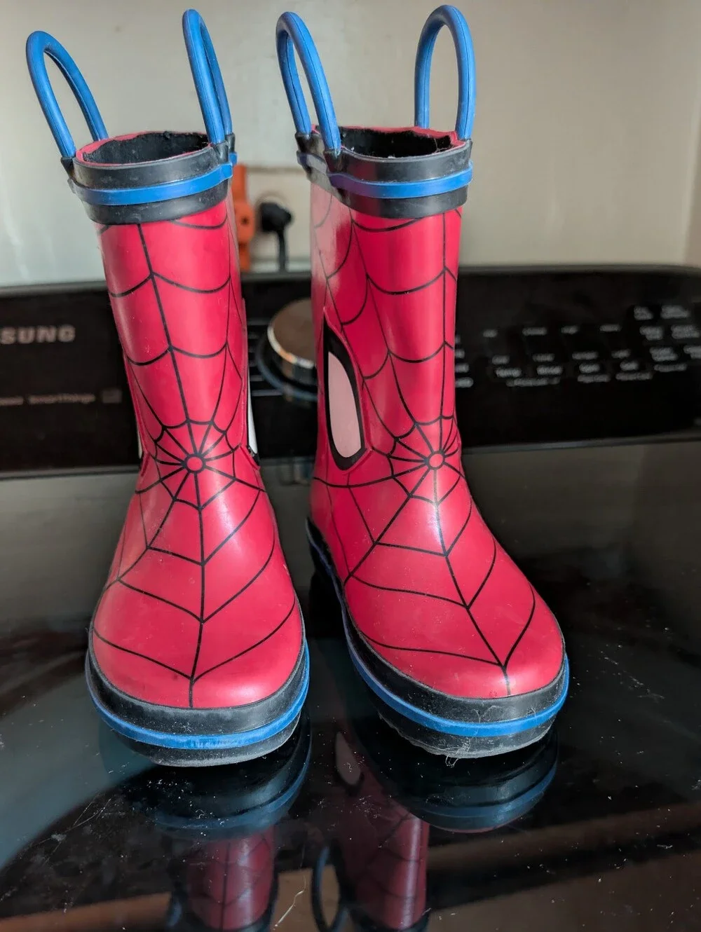 Marvel Kids Red Spider-Man Rain Boots